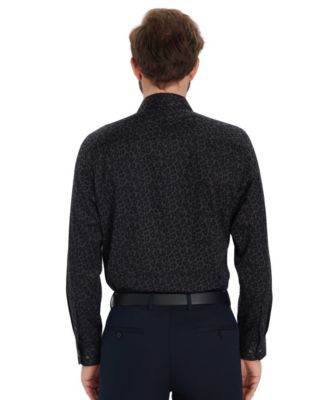 Men's Leopard Printed Long-Sleeve Dress Shirt, Macy's Exclusive