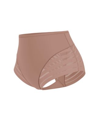 Women's Lace Stripe Undetectable Classic Shaper Panty 012903