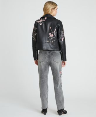 Women's High-Rise Straight-Leg Jeans