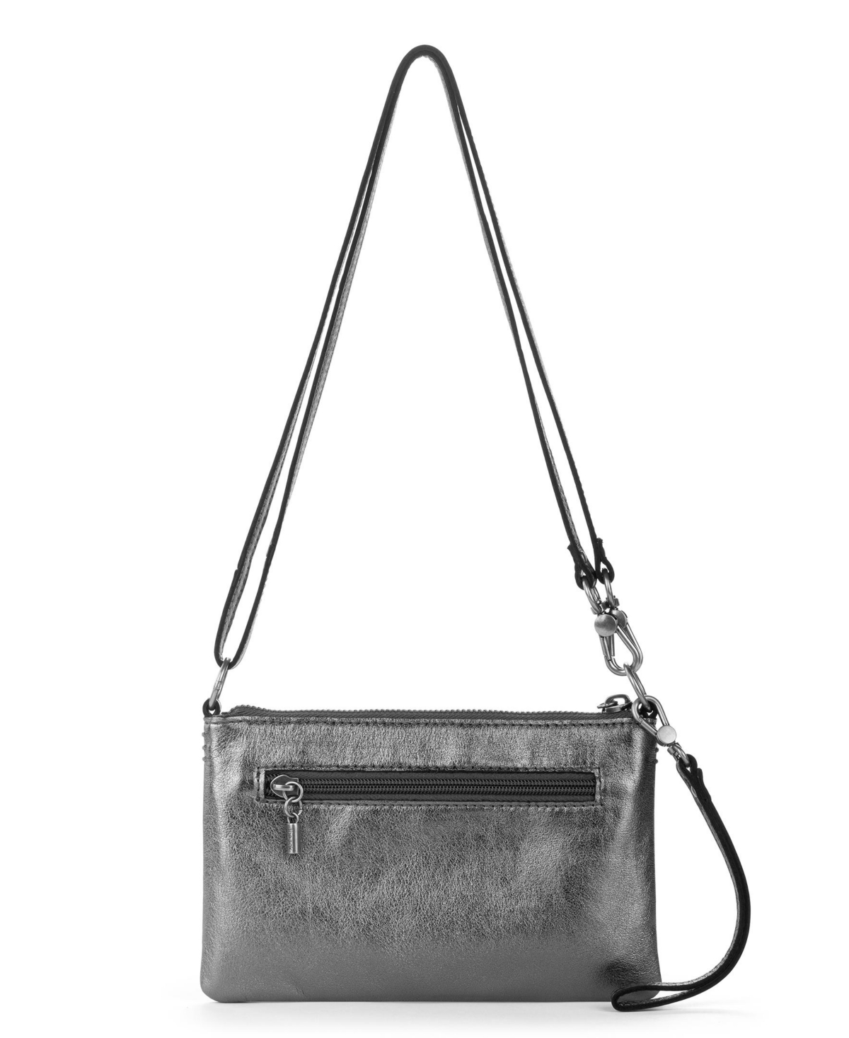 The Sak Vita Leather Zip Top Wristlet