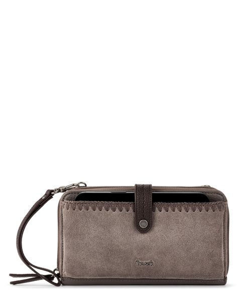 The Sak Iris Leather Smartphone Convertible Crossbody Wallet