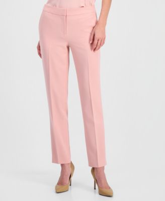 Women's Bi-Stretch Straight-Leg Dress Pants, Created for Macy's