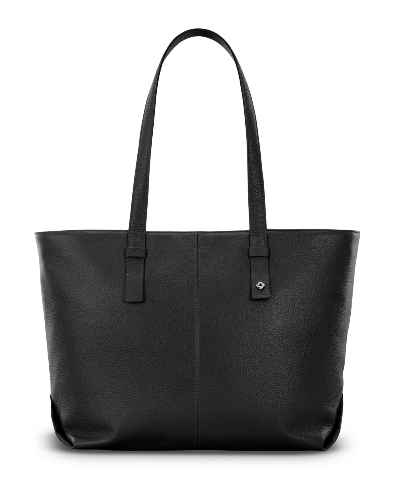 19" Mobile Solution 2 Leather Tote Bag
