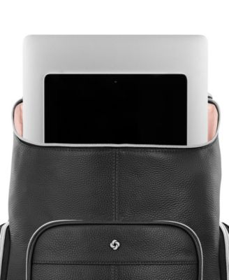 Mobile Solution 2 Leather Deluxe Backpack