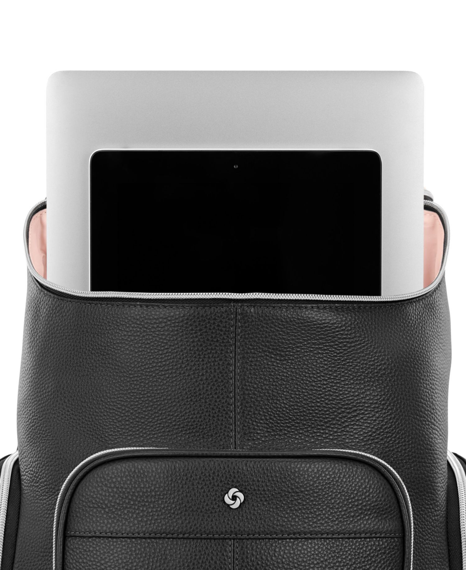 Mobile Solution 2 Leather Deluxe Backpack