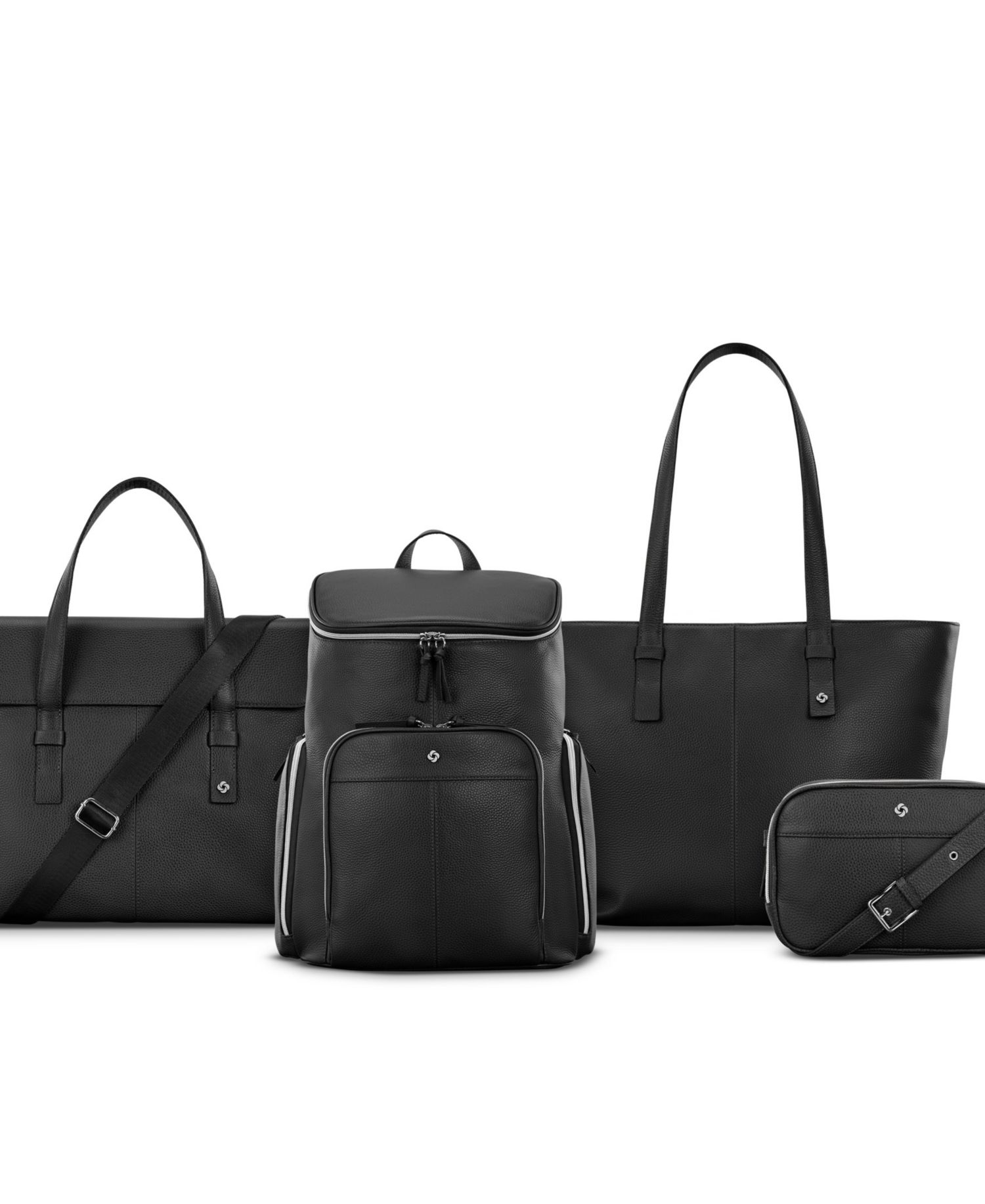 19" Mobile Solution 2 Leather Tote Bag