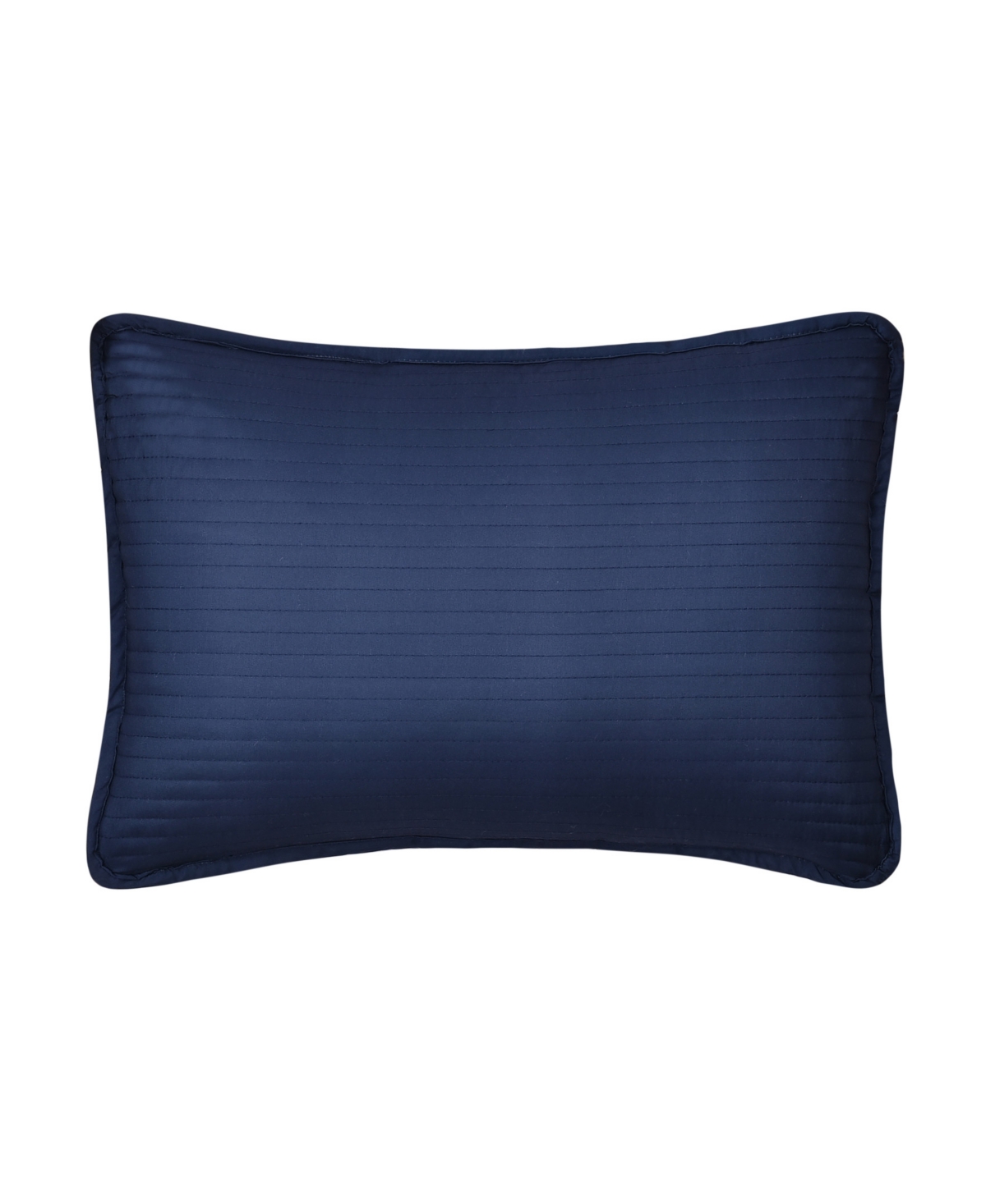 Royal Court Dalton Boudoir Decorative Pillow, 13" X 19" In Blue