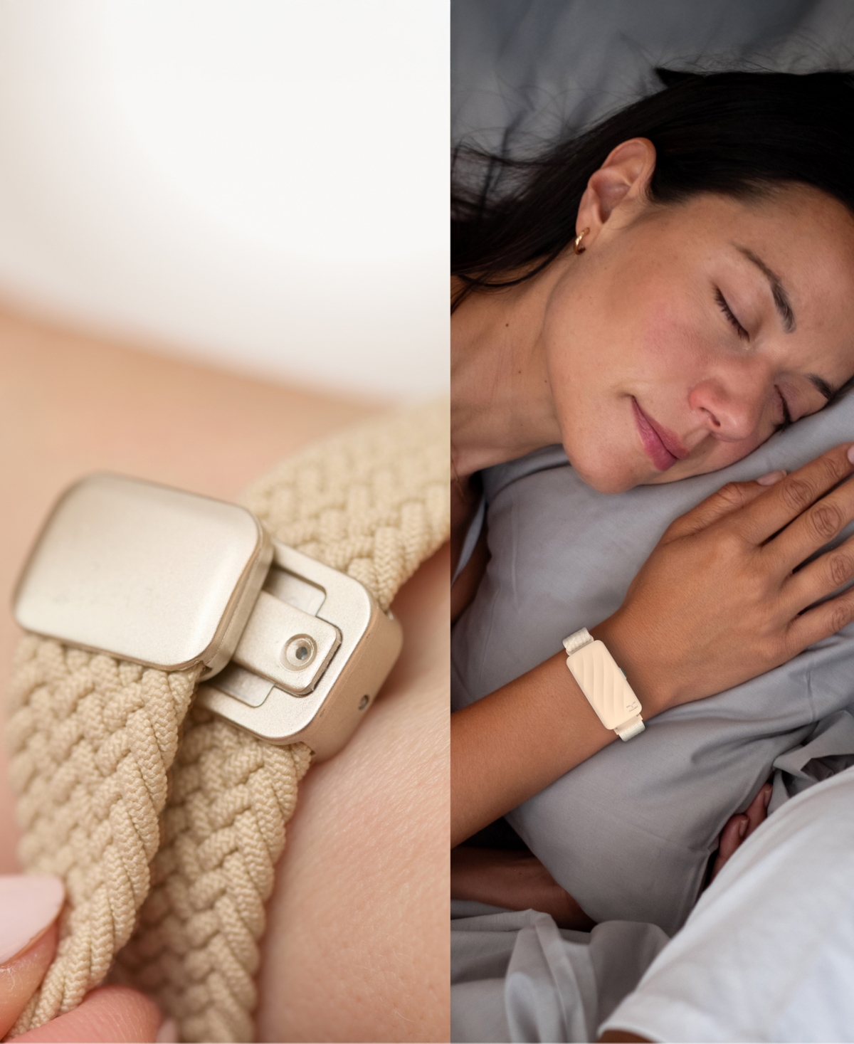 Homedics Wakeband Wrist Alram In White