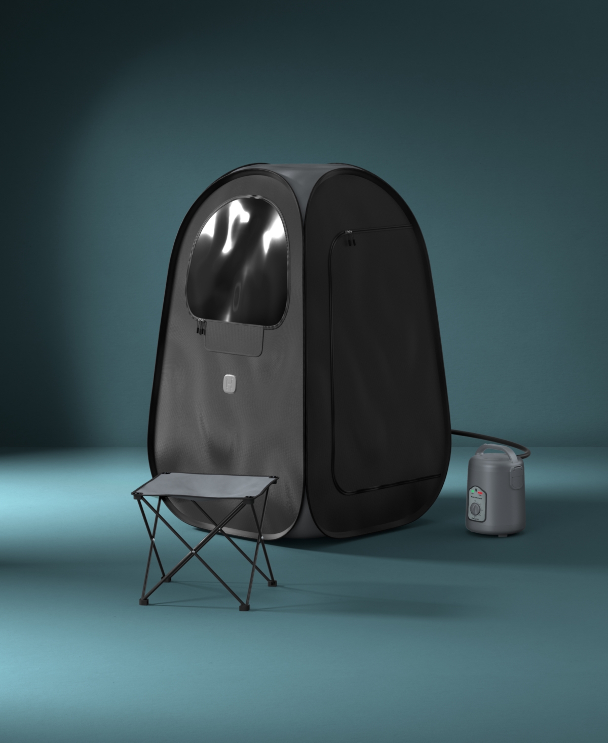 Homedics Saunazen 1 Steam Sauna In Black