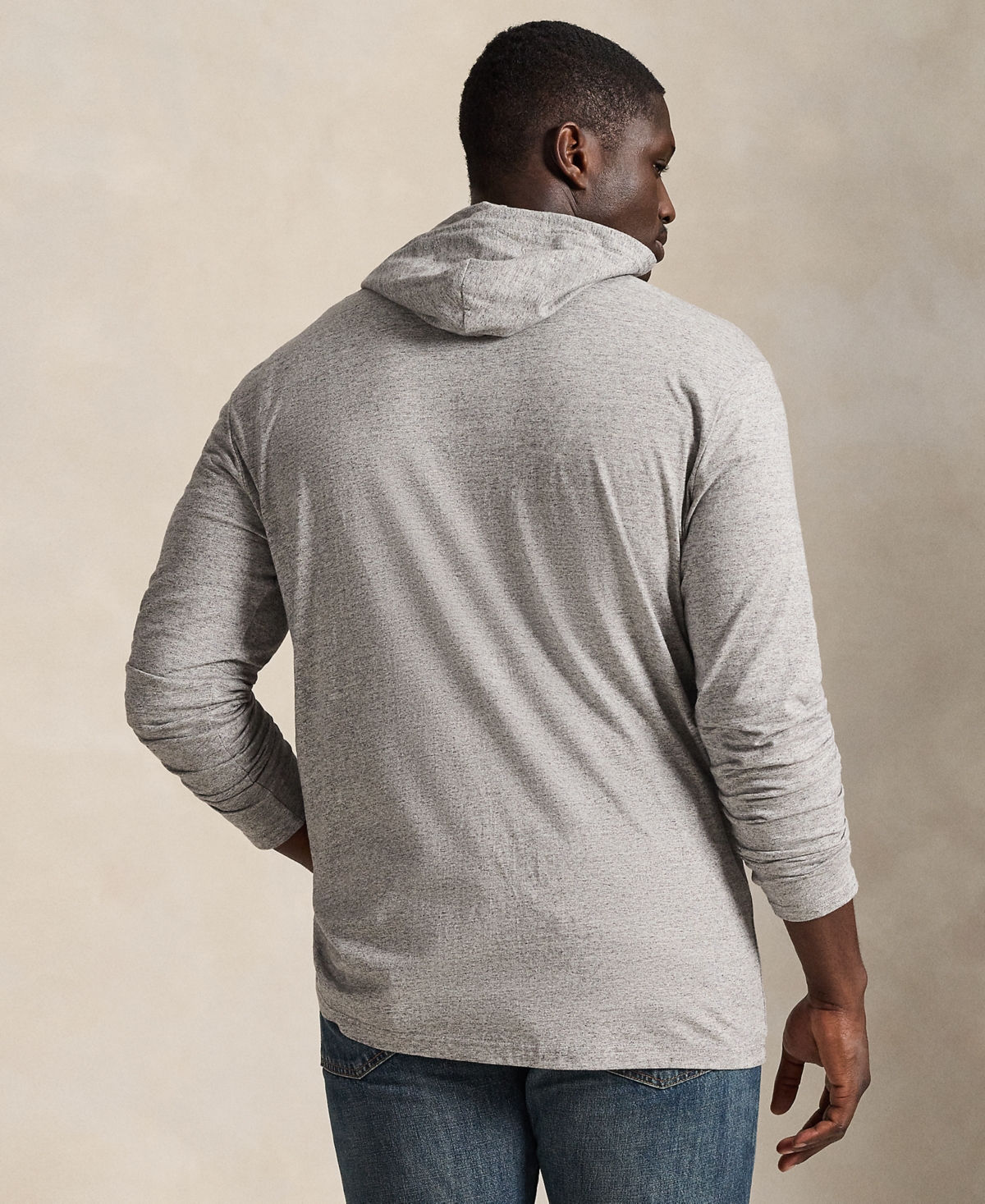 Polo Ralph Lauren Men's Big & Tall Jersey Hooded T-Shirt
