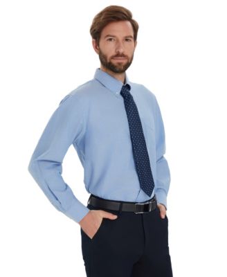 Men's Oxford Solid Dress Shirt, Macy's Exclusive