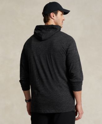 Men's Big & Tall Jersey Hooded T-Shirt