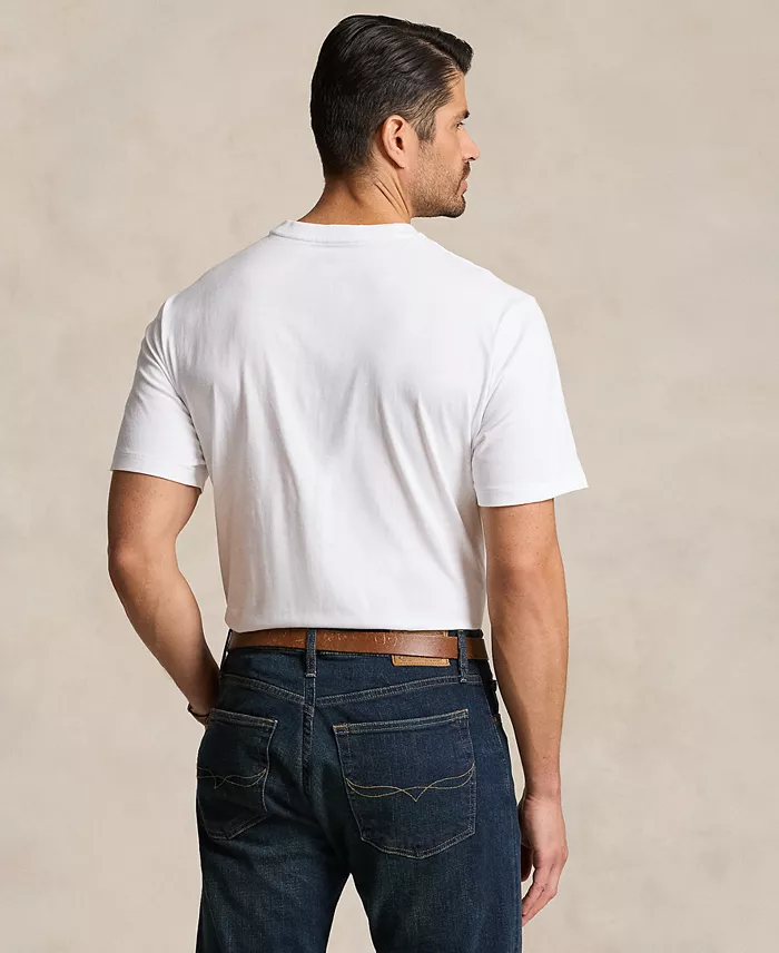 Men's Big & Tall Crew-Neck Pocket T-Shirt - thumbnail 4