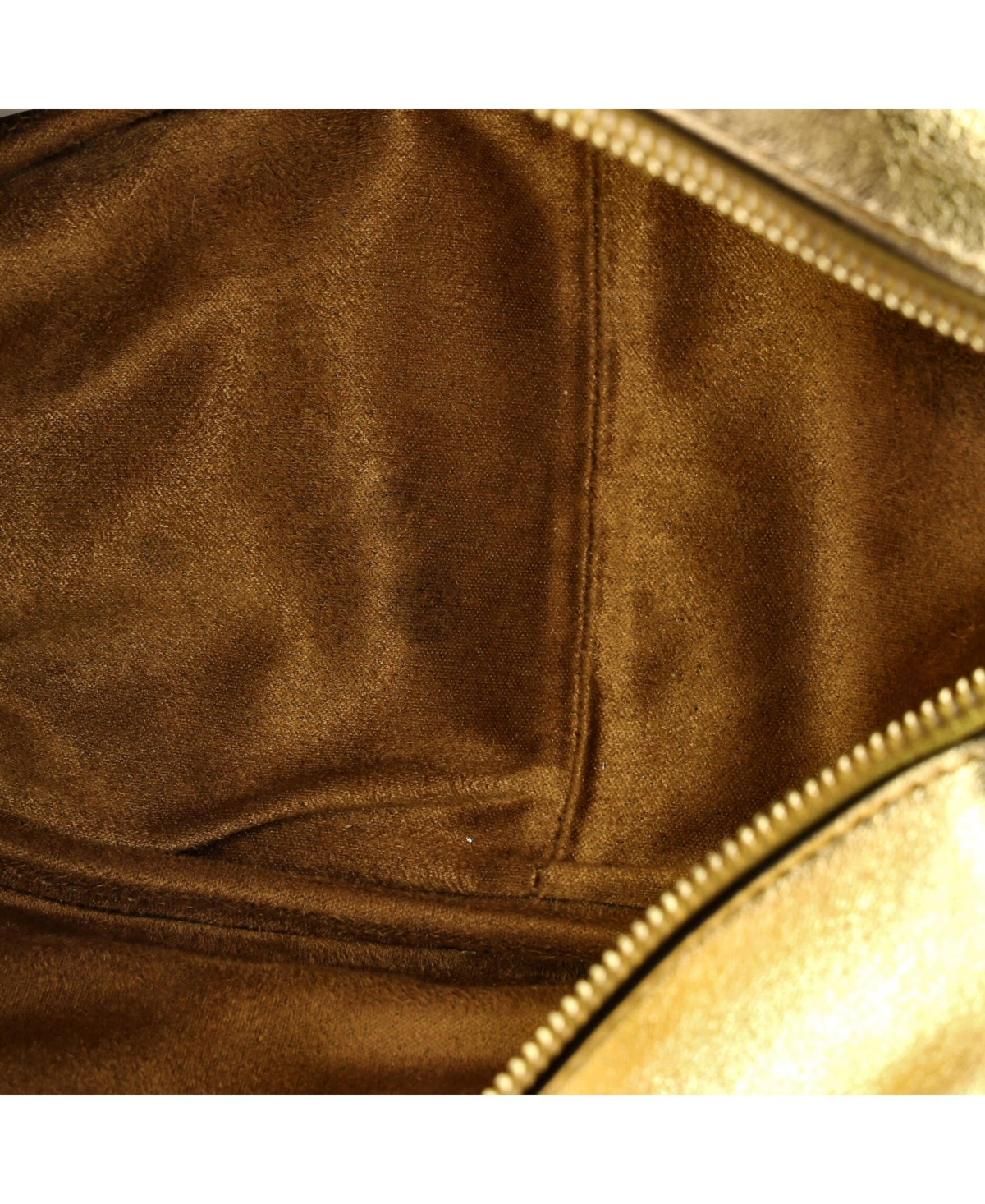 Pre-Owned Versace Tag Bowling Bag Leather