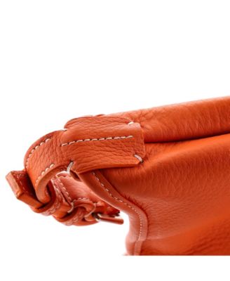 Grenadine Hobo Coated Canvas with Leather