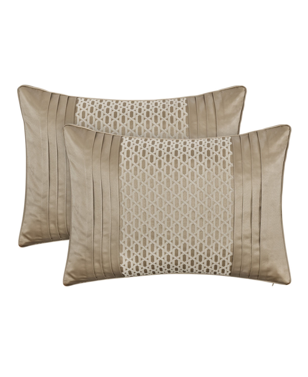 Royal Court Olympus Embossed 3-pc. Comforter Set, Full/queen In Neutral