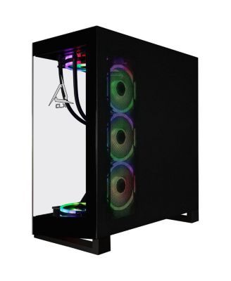 Horus Liquid Cooled Gaming Desktop Computer, AMD Ryzen 9 9950X 4.3GHz, 96GB RAM, 2TB SSD + 8TB HDD, NVIDIA GeForce RTX 5080 16GB, Windows 11 Home,