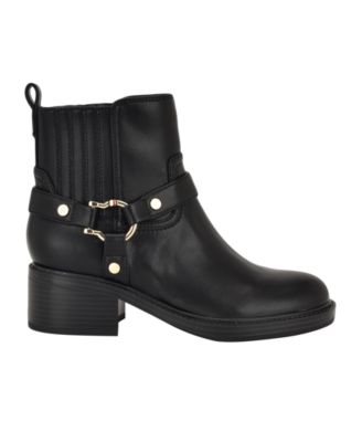 Women's Varik Harness Block Heel Booties