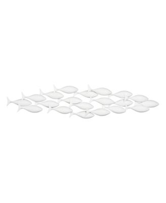 School of Fish Resin Matte Wall Art
