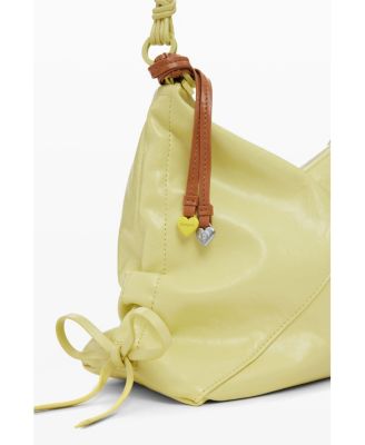 Women's Medium shiny bow bag