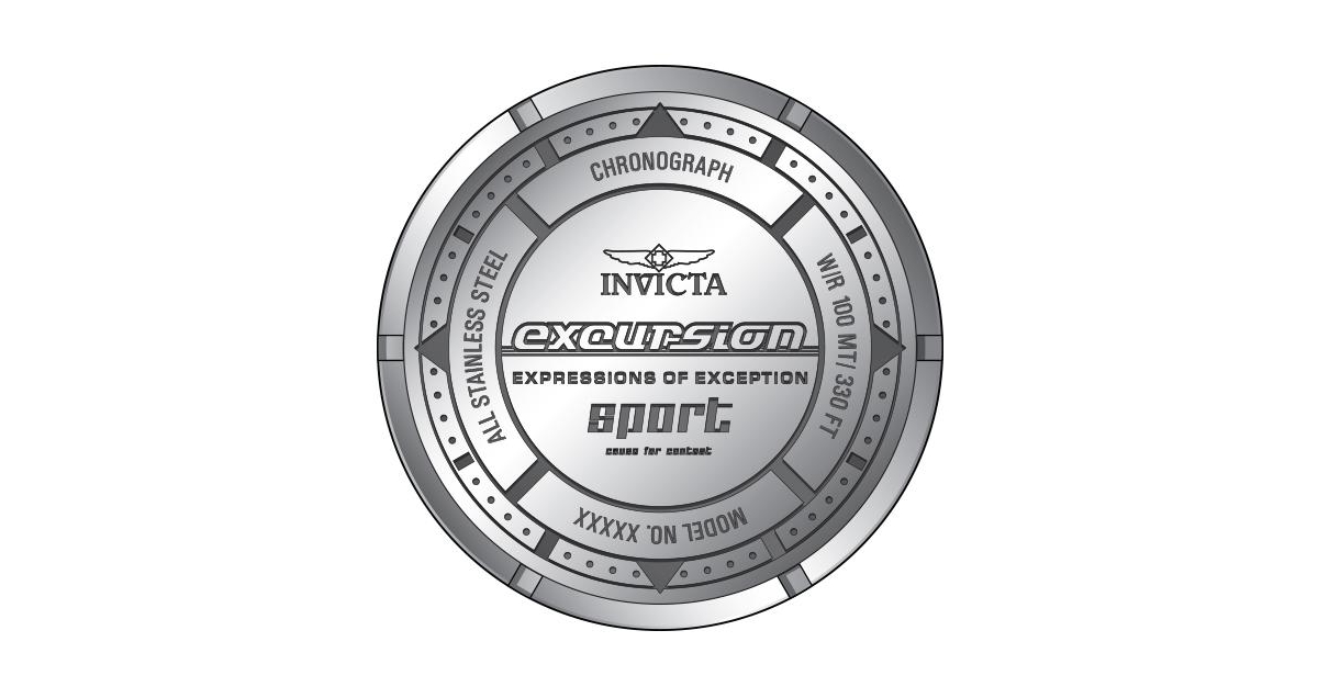 Invicta Men's 48536 Excursion Quartz VD53 Gunmetal, Red Dial Watch