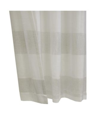 Paraiso Eclectic Smooth Textured Brighten Space Sheer Panel Grommet Curtain Panel 52" x 84"