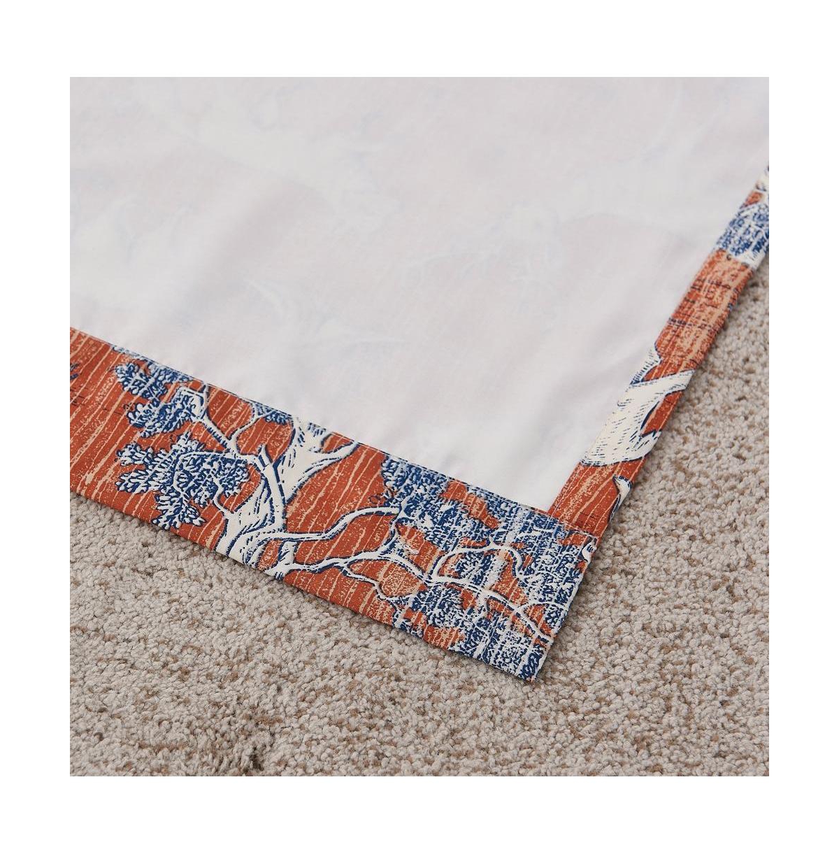 Barefoot Bungalow Greenland Home Fashions Menagerie Window Valance - 84x16", Saffron