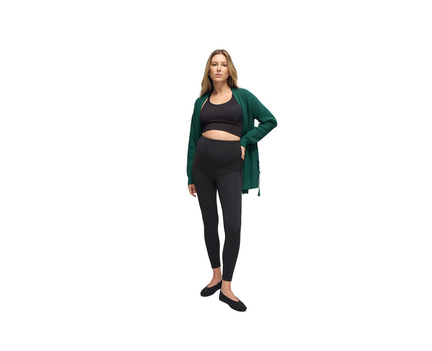 Women's Ingrid + Isabel Ribbed Knit Crossover Nursing Cardigan