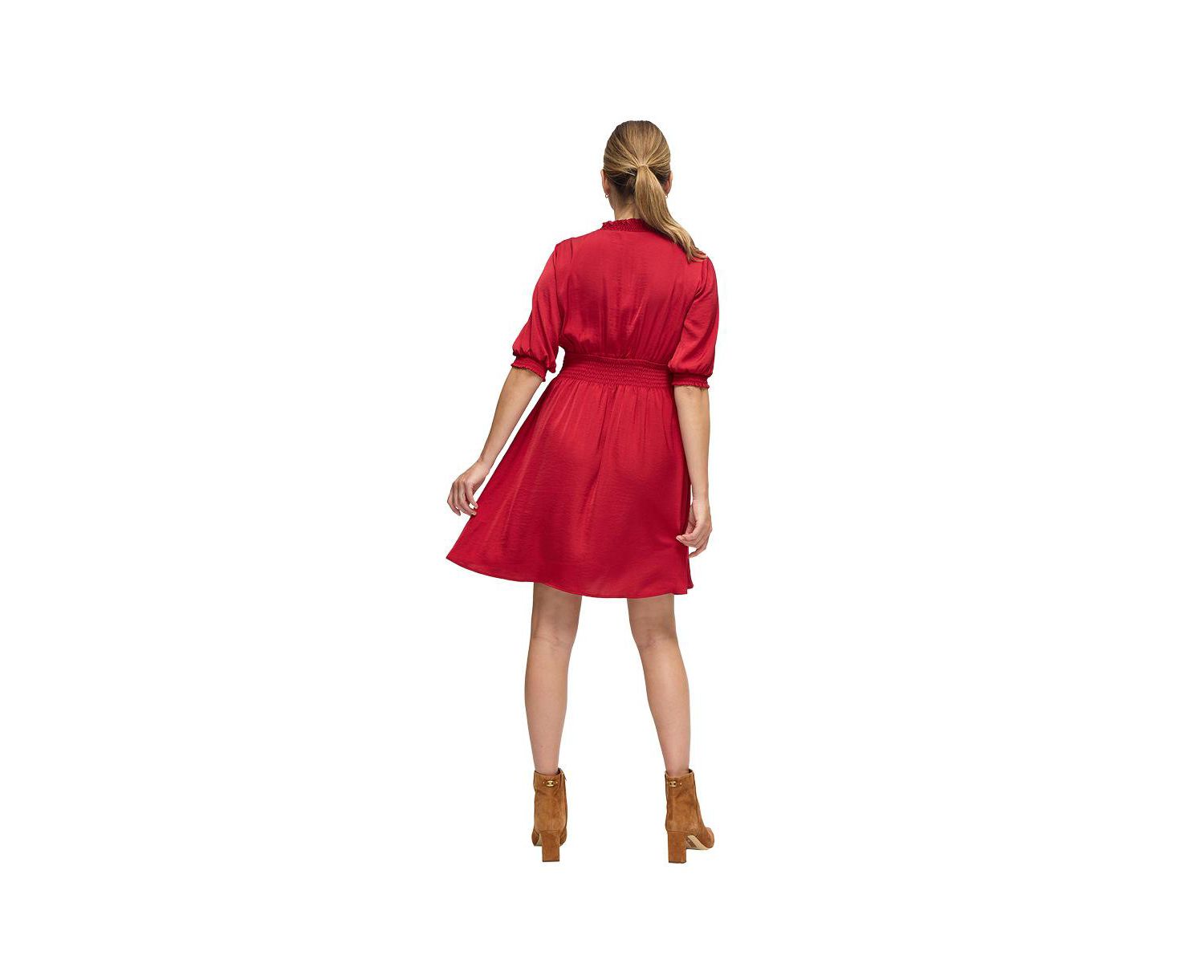 Maternity Deep V Short Dress