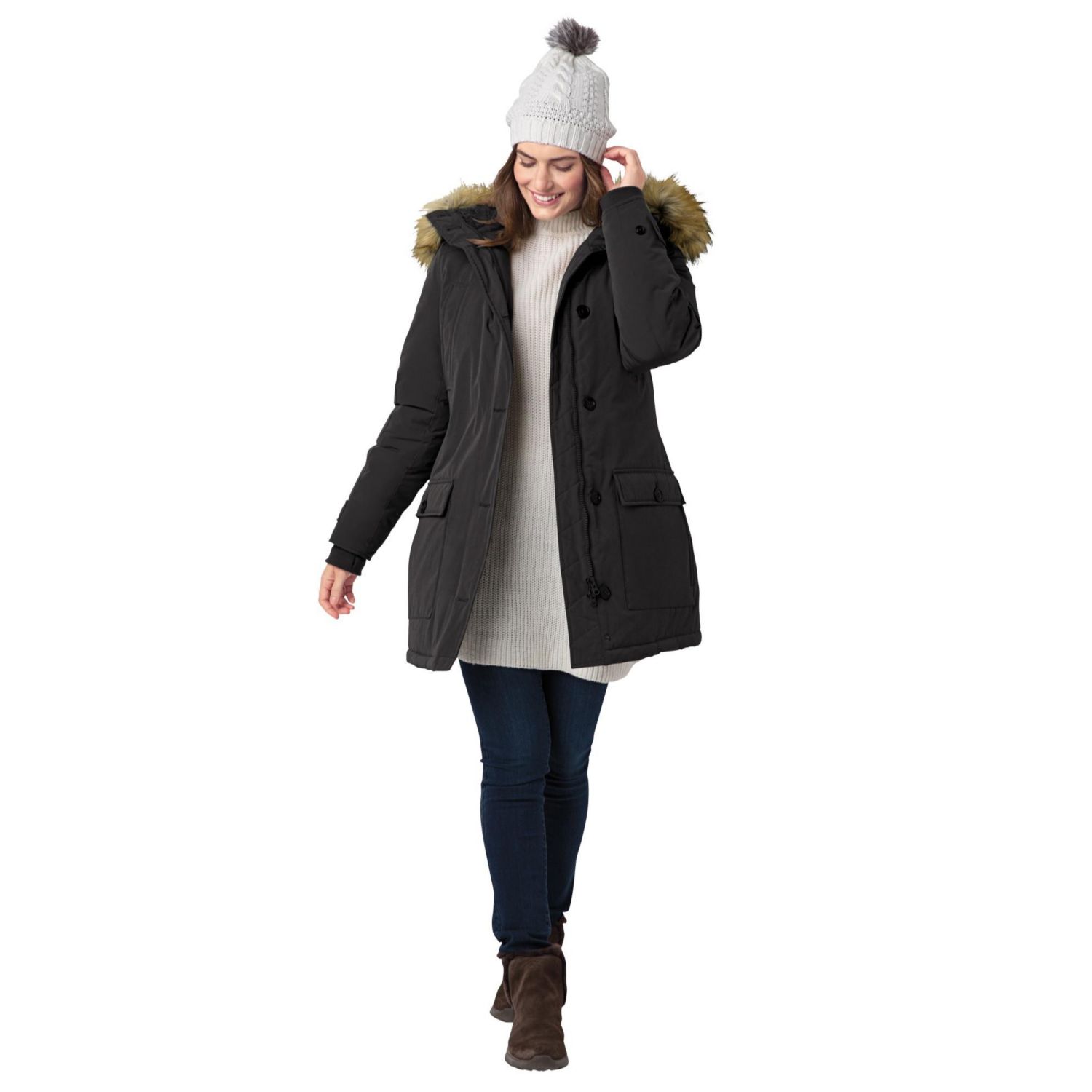Plus Size Within The Arctic Parka