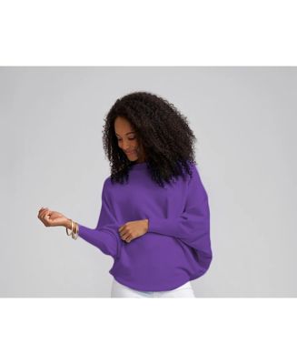 Women's Ivy Oversized Dolman 3/4 Sleeve Sweater