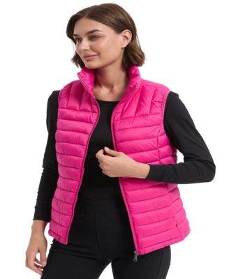 Women's Rail Quilt Packable Puffer Vest