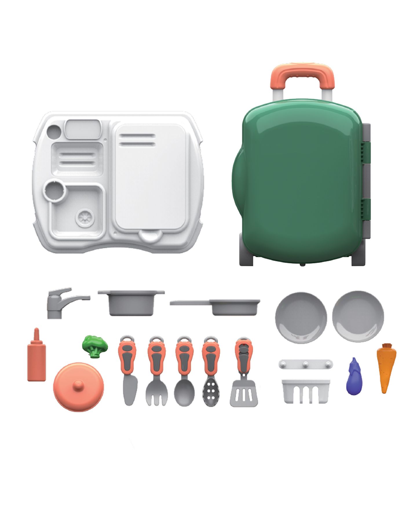 Детский игровой набор World Tech Toys Garden-Fresh Portable Kitchen Playset — фото 2