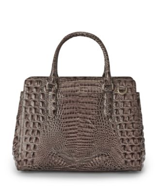 Finley Medium Leather Satchel Bag