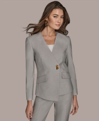 Women's One-Button Blazer
