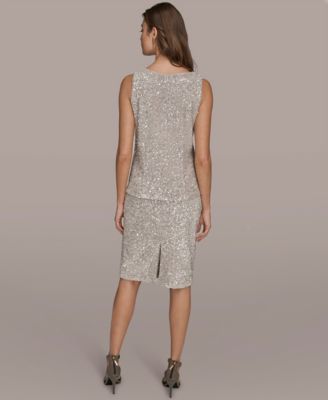 Women's Embellished Scoop Neck Tank Top