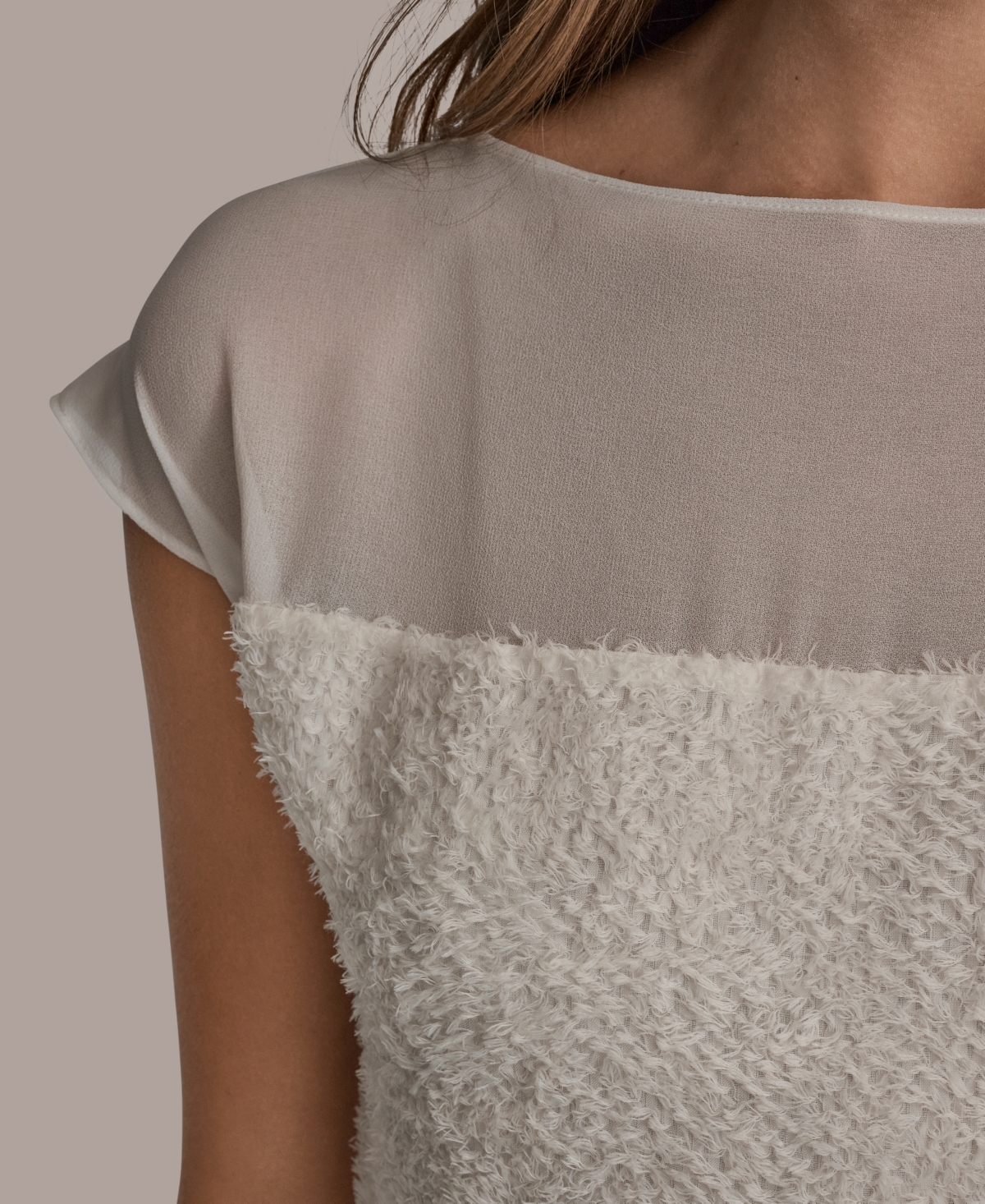 Donna Karan New York Women's Short-Sleeve Top