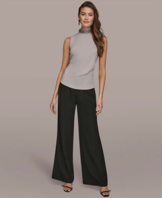 Women's Embellished Sleeveless Top