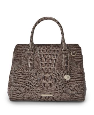 Finley Medium Leather Satchel Bag