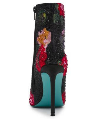 Women's Belle Rhinestone Stiletto Heel Booties