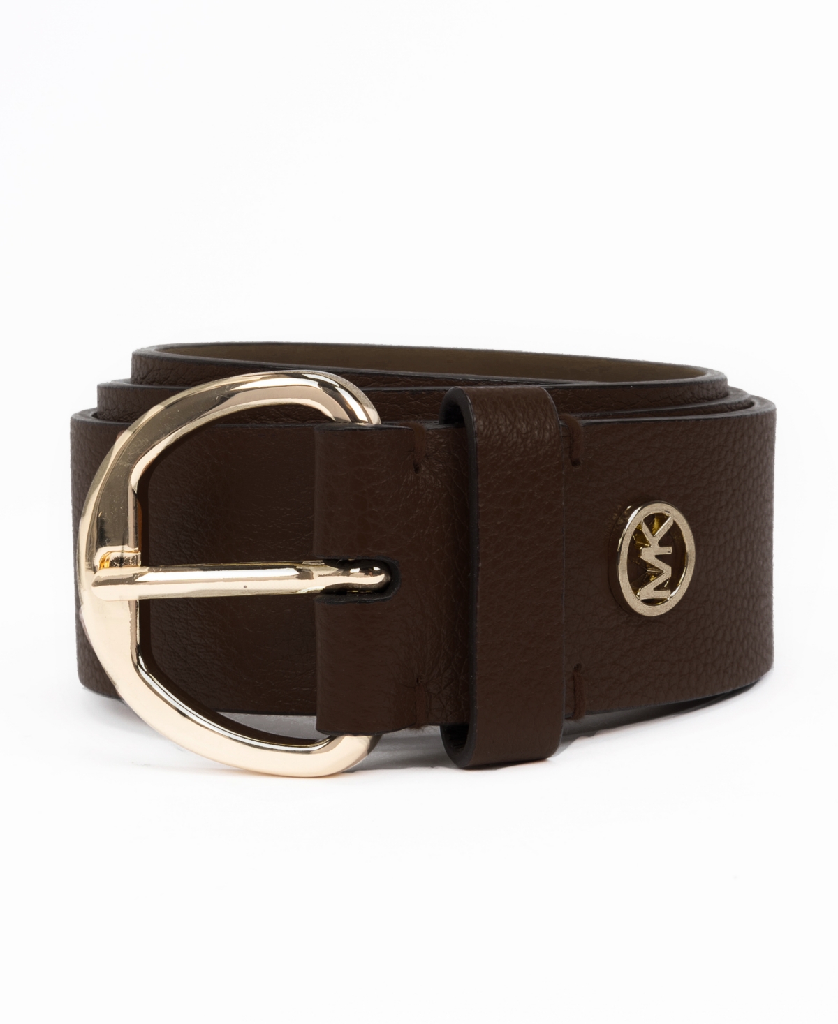 Michael Kors Michael  Women's 38 Mm Pebble Belt In Black