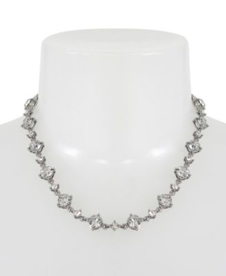 Faux Stone Strand Collar Necklace