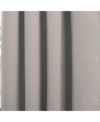 Anchorage Blackout Grommet Single Curtan Panel - 54x90", Silver