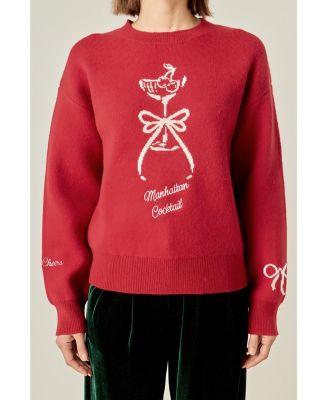 Women's Manhattan Cocktail Sweater