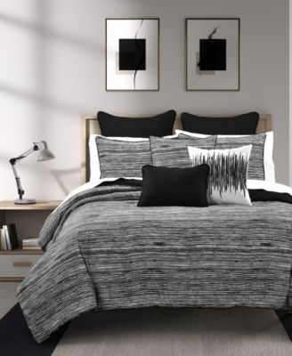 Dalton Sleek Stripe 3-Pc. Comforter Set, Full/Queen