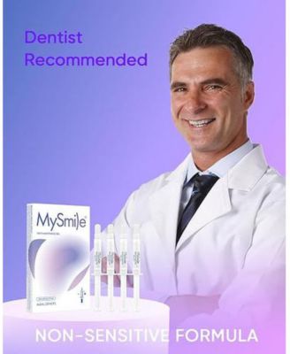 4Pcs 35% Non-Sensitive Teeth Whitening Gel Refill Pack Kit for Whitening Teeth, Mint Flavor Teeth Whitener (Not Include LED Mouth Tray)