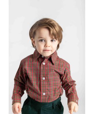 Baby Boys Plaid Button Down Shirt