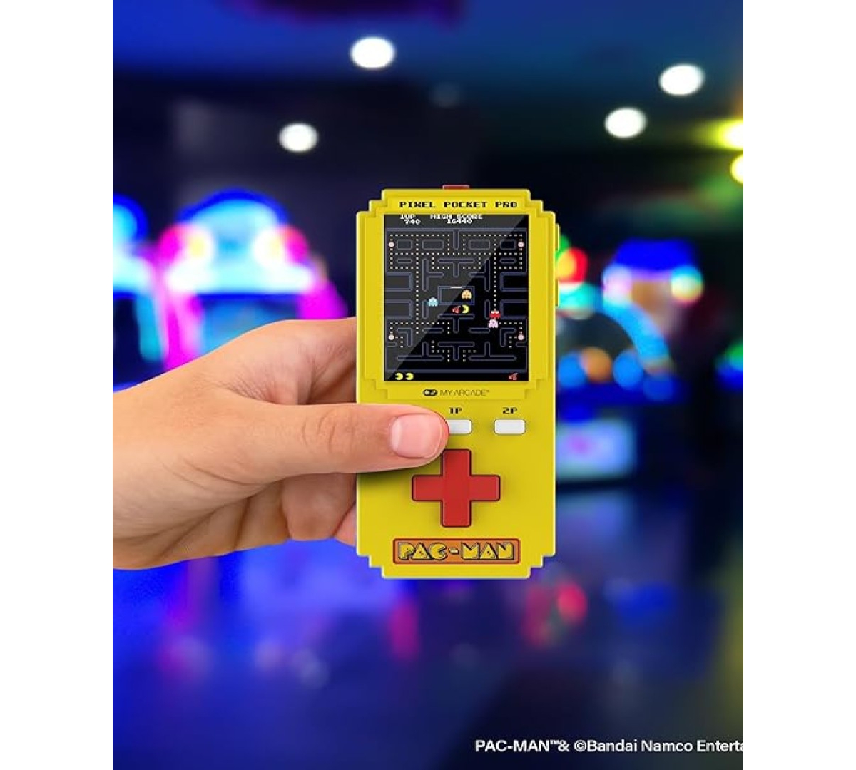 My Arcade Pac-Man Pixel Portable Pocket Gaming System