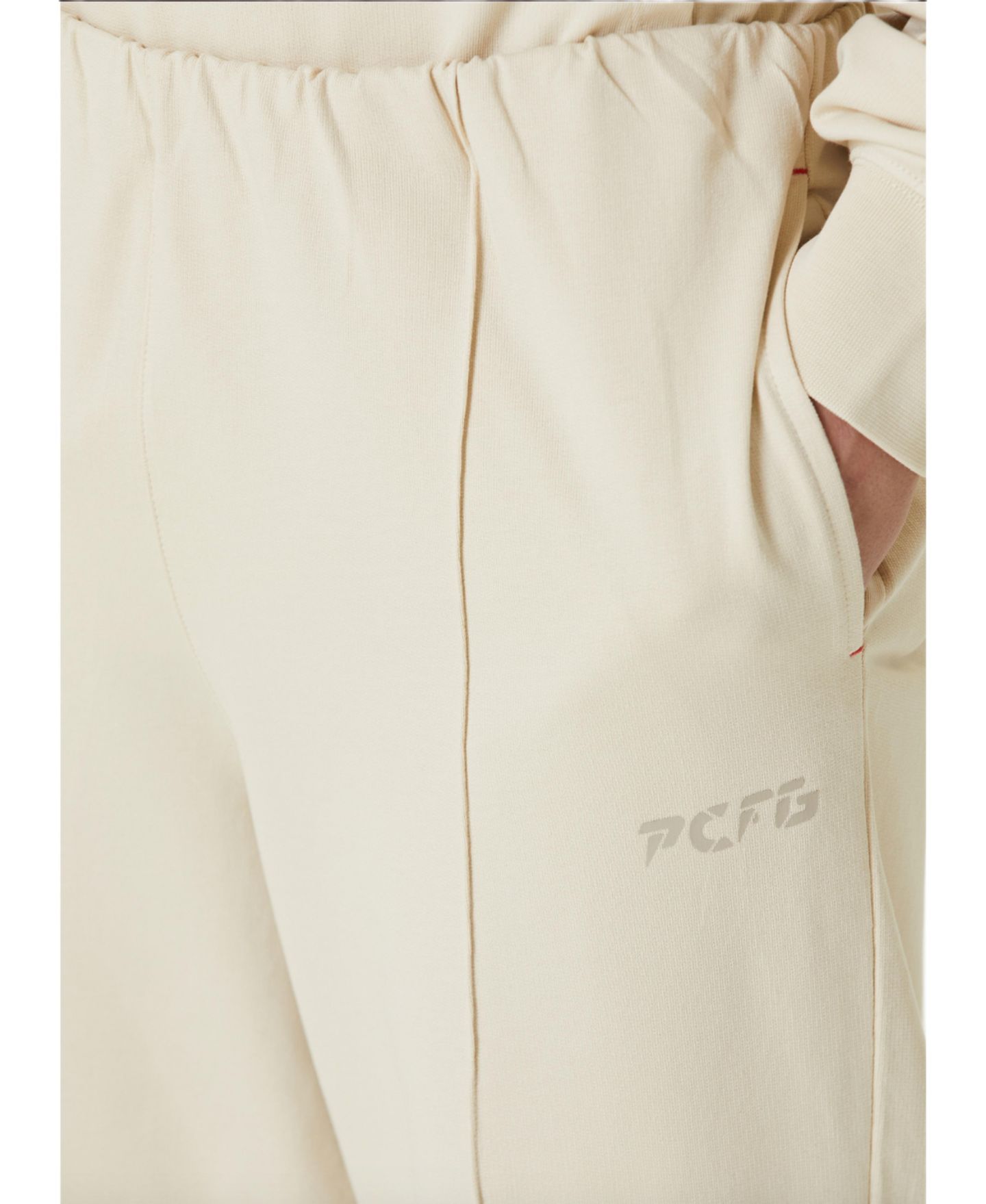 Мужские брюки PCFG Free Heaven Cotton Sweatpants, цвет: Бежевый — фото 3