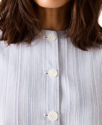 Women's Alessa Sleeveless Button Front Top